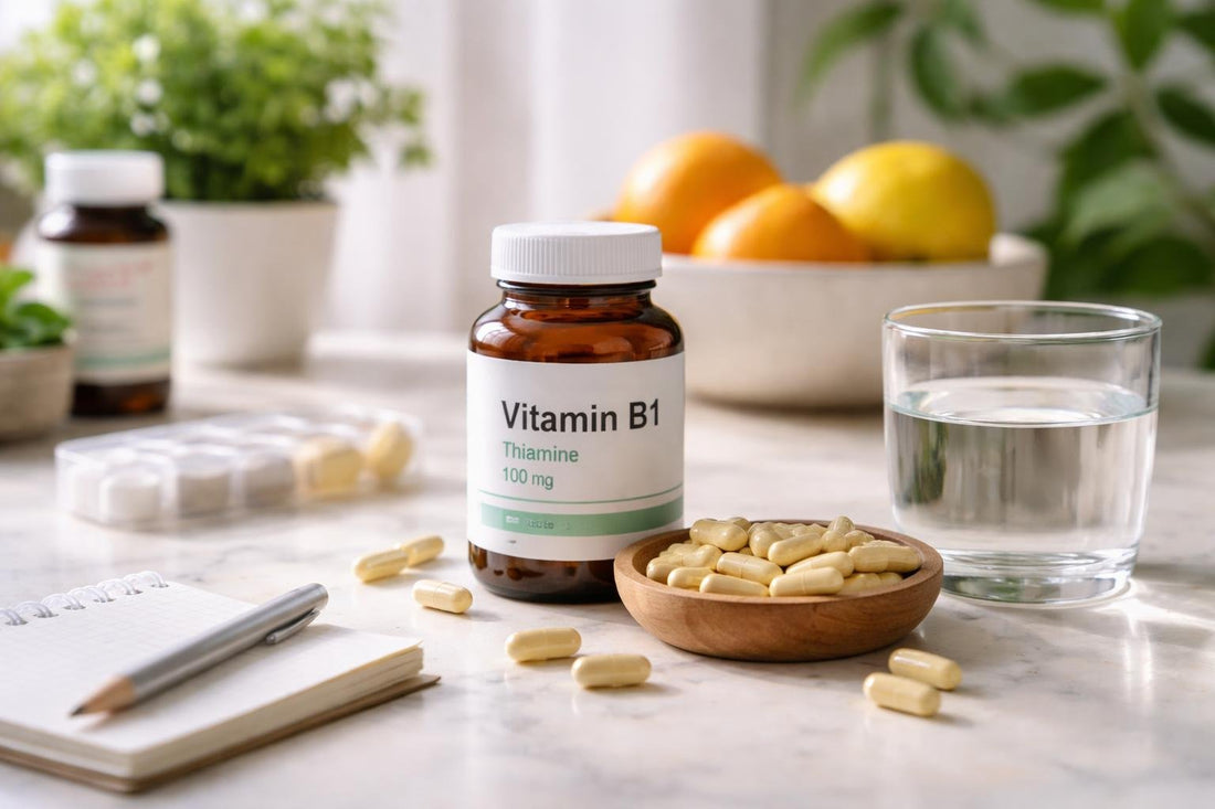 Vitamin B1 supplements troubleshooting and dosing guide