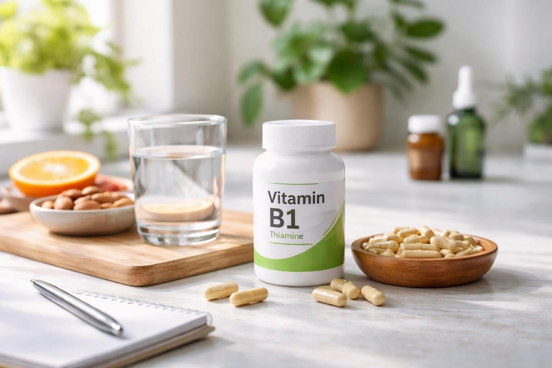 Beginner guide to Vitamin B1 thiamine supplements in UK