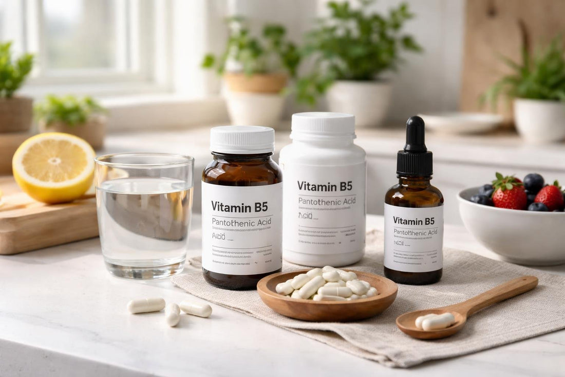 Vitamin B5 pantothenic acid supplements guide for Scotland