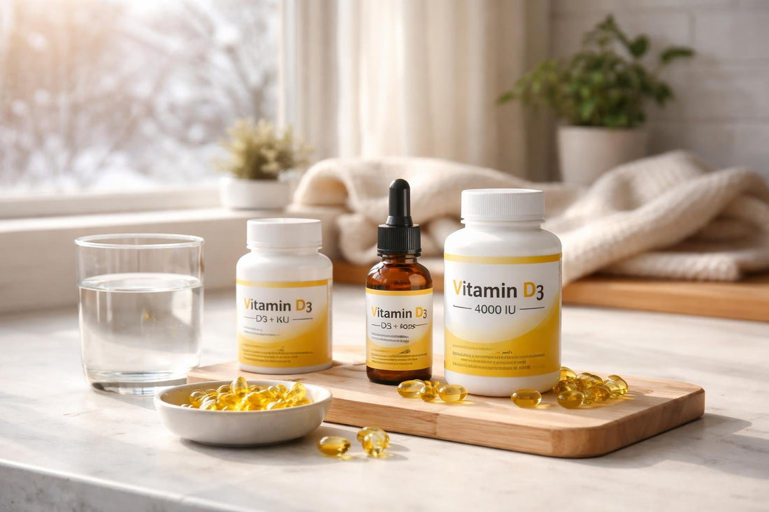 Vitamin D supplement options for winter in the UK