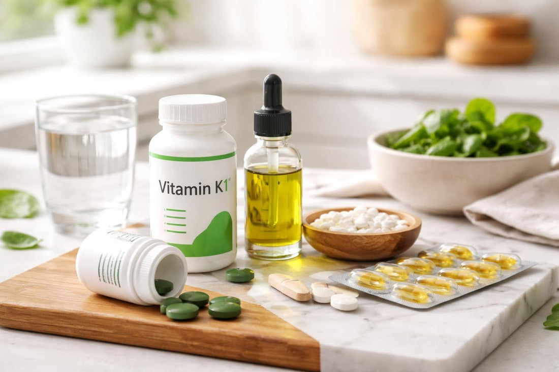 Vitamin K1 supplement forms and doses guide for England