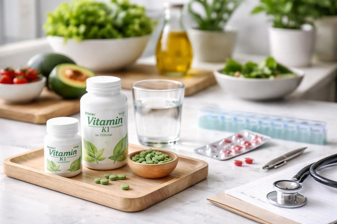 Vitamin K1 supplements and warfarin safety guidance