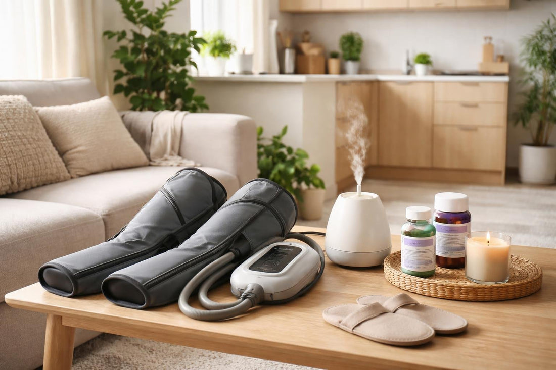 Compact wellness products for small flat relaxation