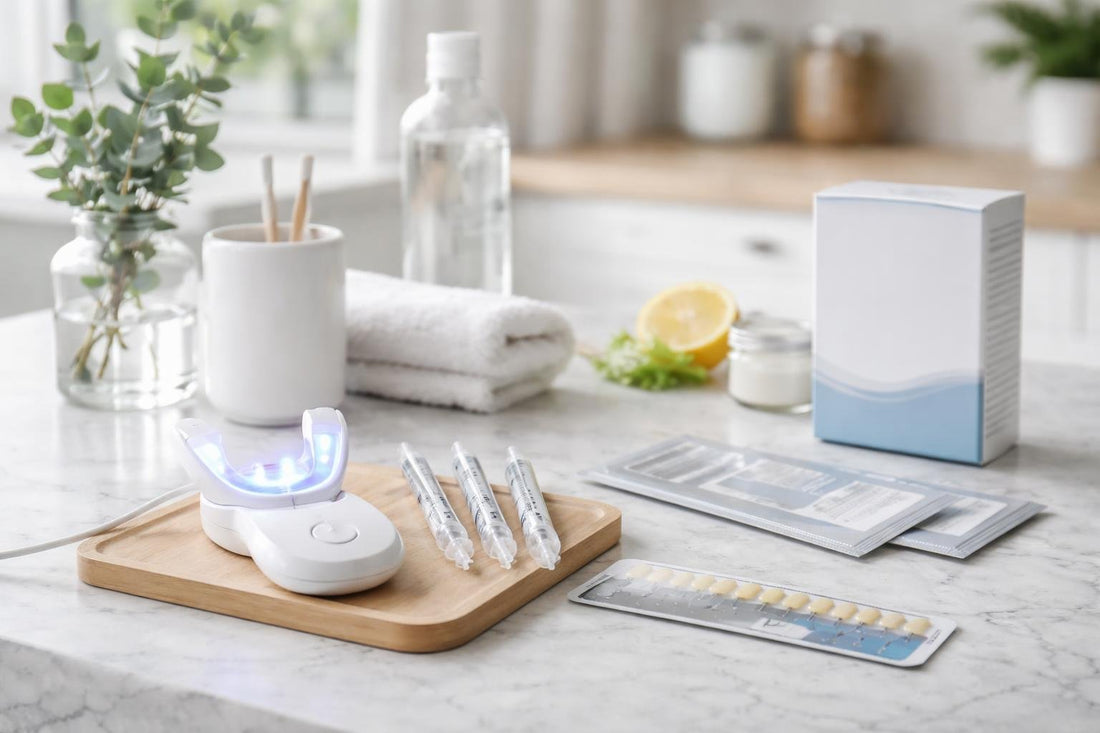 Professional whitening kit options for at-home use in Scotland