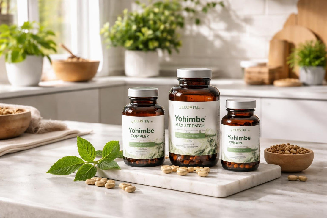 Yohimbe botanical supplements for seasonal energy and focus