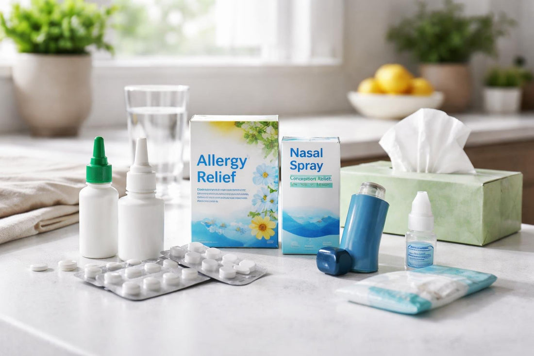 Hay fever relief options for allergy sinus and asthma