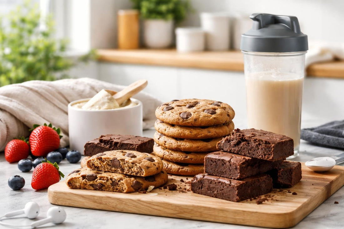 Protein cookies and brownies for post-gym snacks in Yorkshire