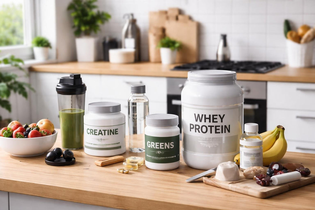 Beginner choosing sports nutrition options in Yorkshire gym