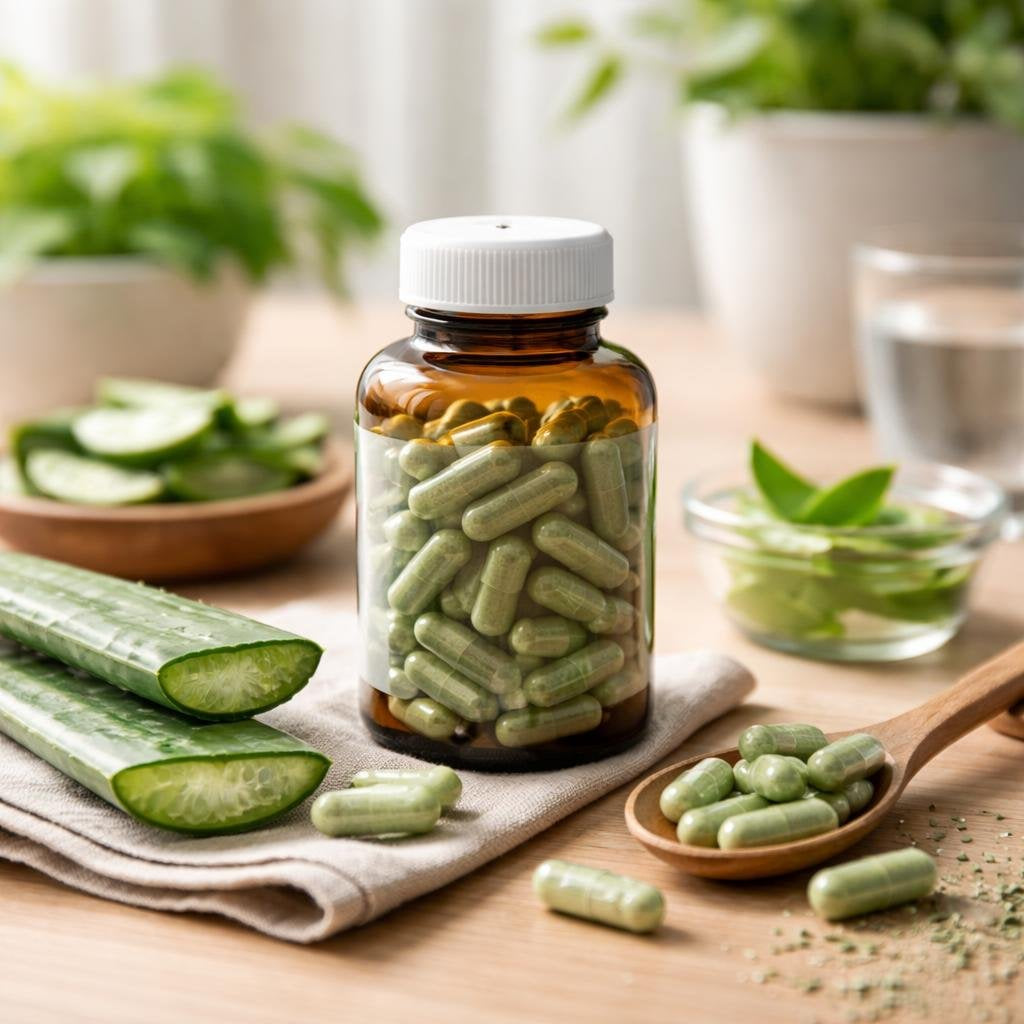 Aloe vera herbal supplements range for everyday wellbeing