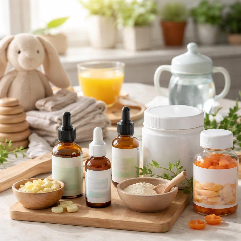 Baby and child care essentials for gentle daily routines