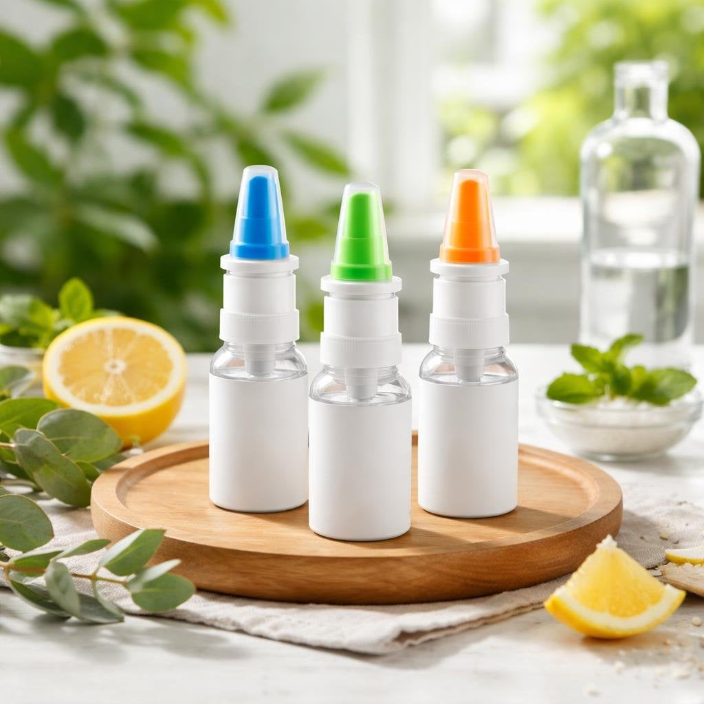 Decongestant nasal sprays for blocked nose relief