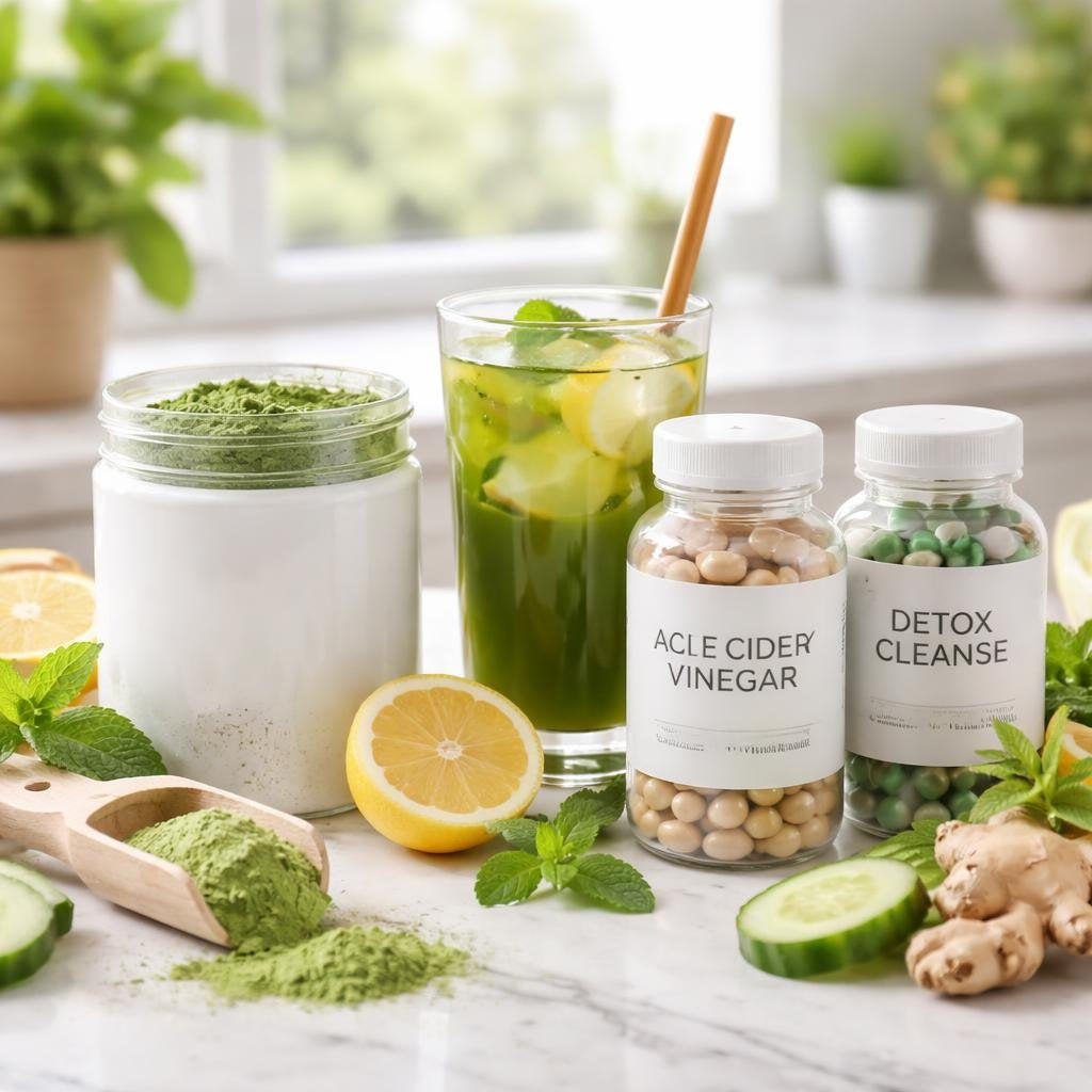 Detox and cleanse products for weight loss routines