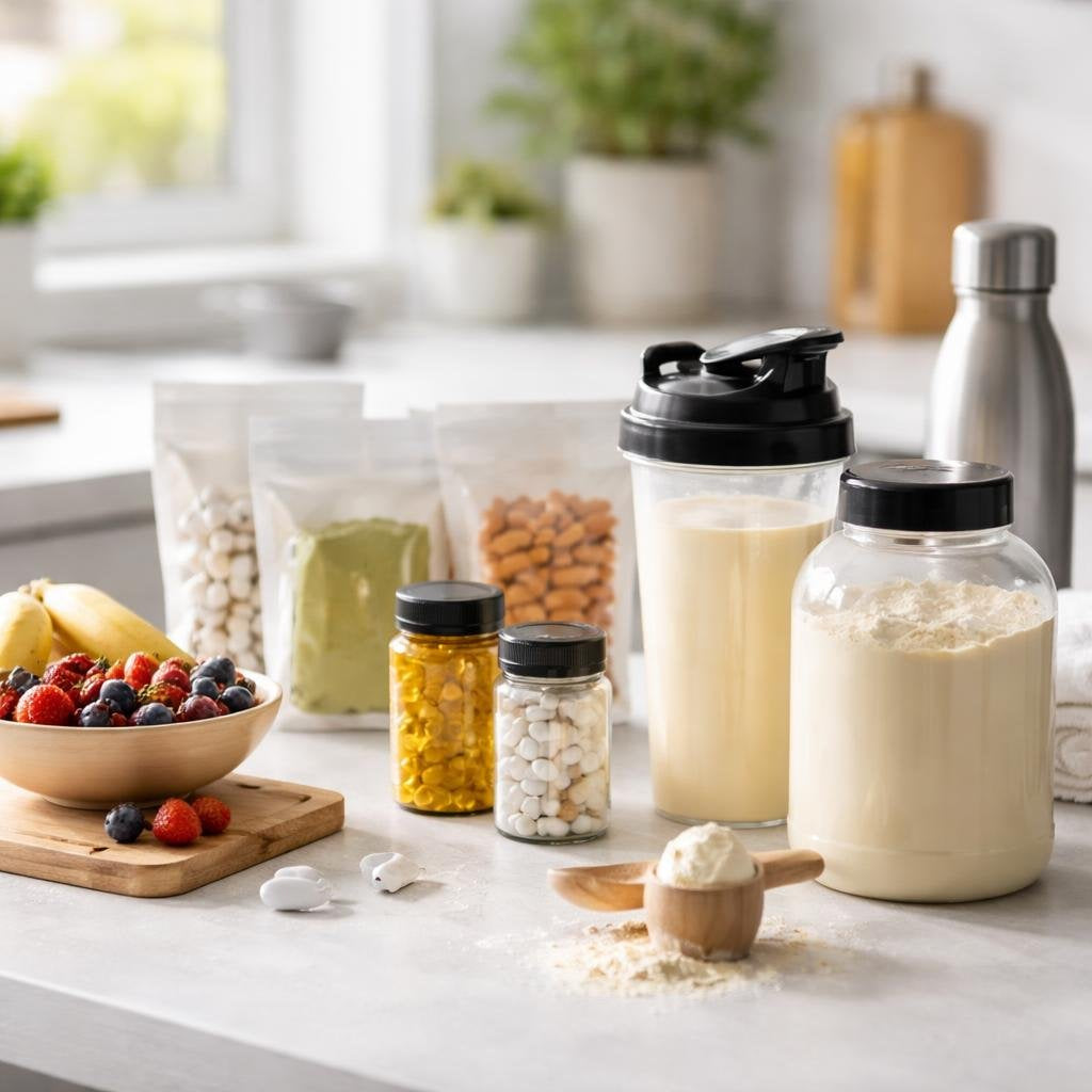Diet and sports nutrition range for training and recovery