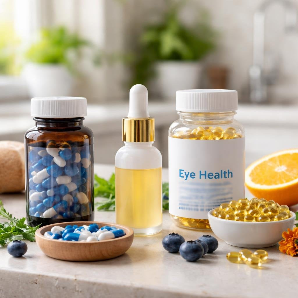 Moisturising eye drops and eye wash essentials