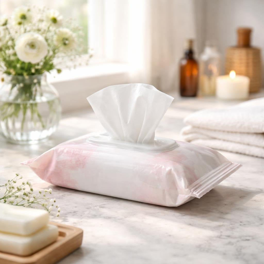 Soft feminine wipes for daily intimate freshness