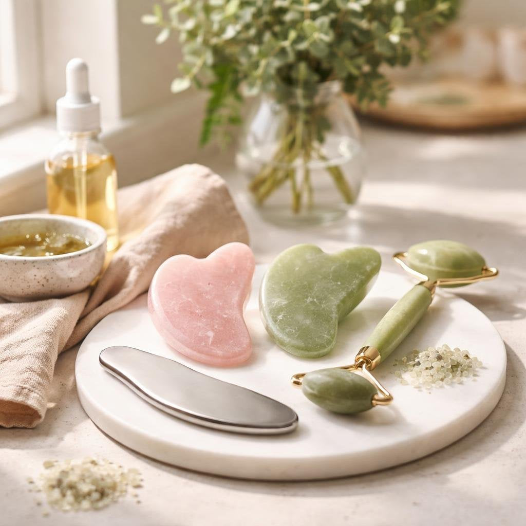Gua sha tools for face and body massage