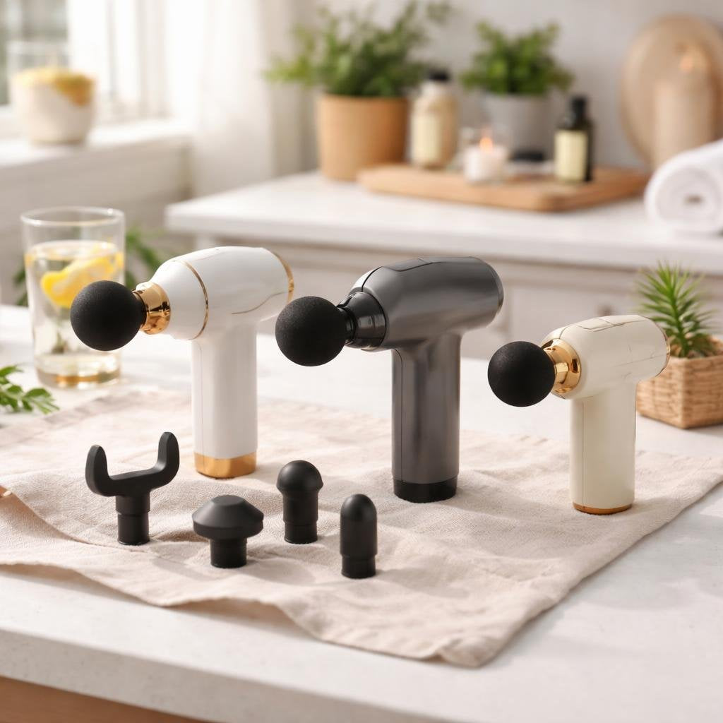 Handheld massager for targeted neck and shoulder comfort