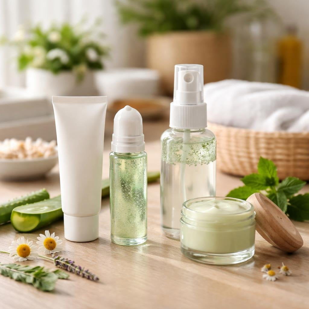 Insect bite relief creams, gels and roll-ons selection