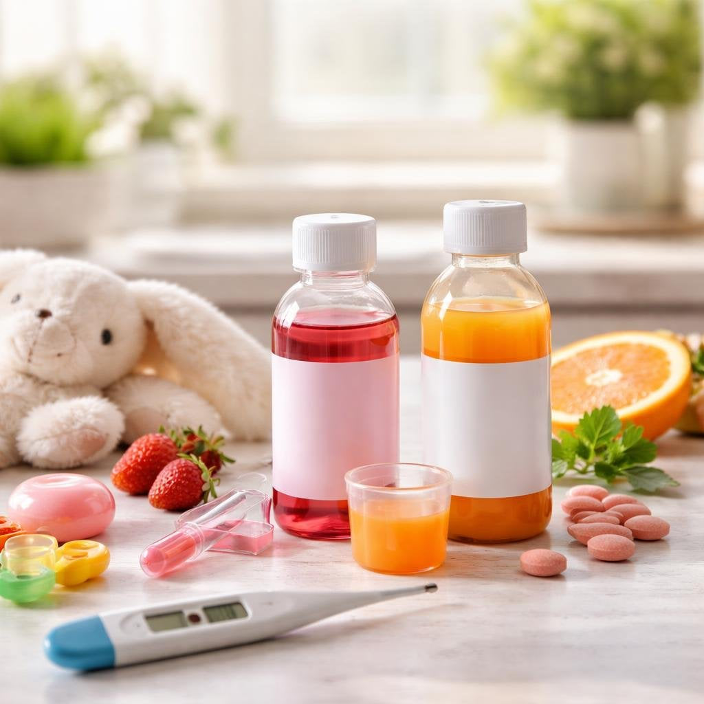 Non-aspirin baby and child oral pain relief range