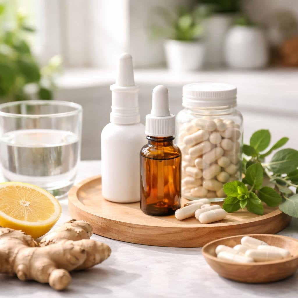 Sinus medicine range for congestion and pressure relief