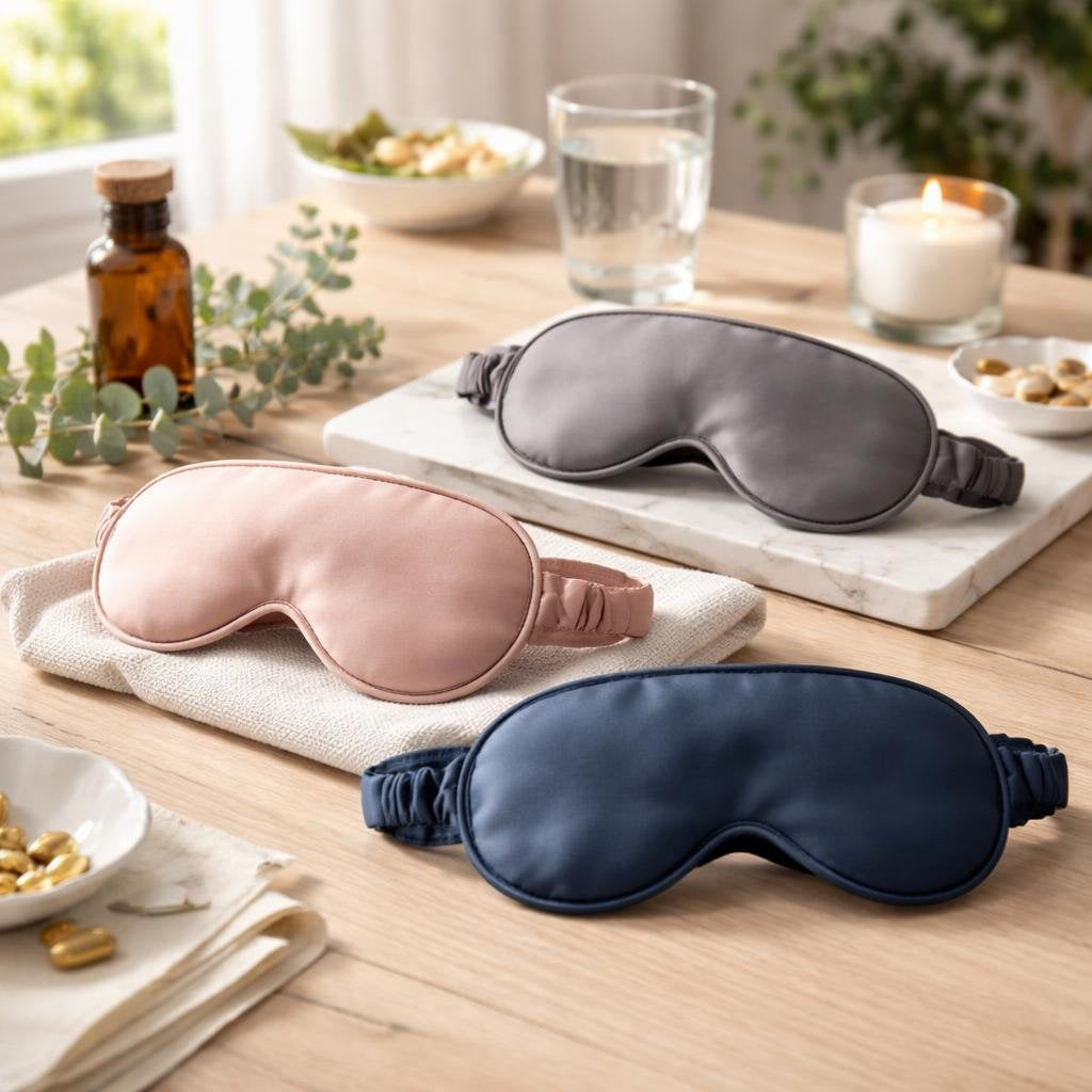 Soft blackout sleep masks for darker, calmer nights
