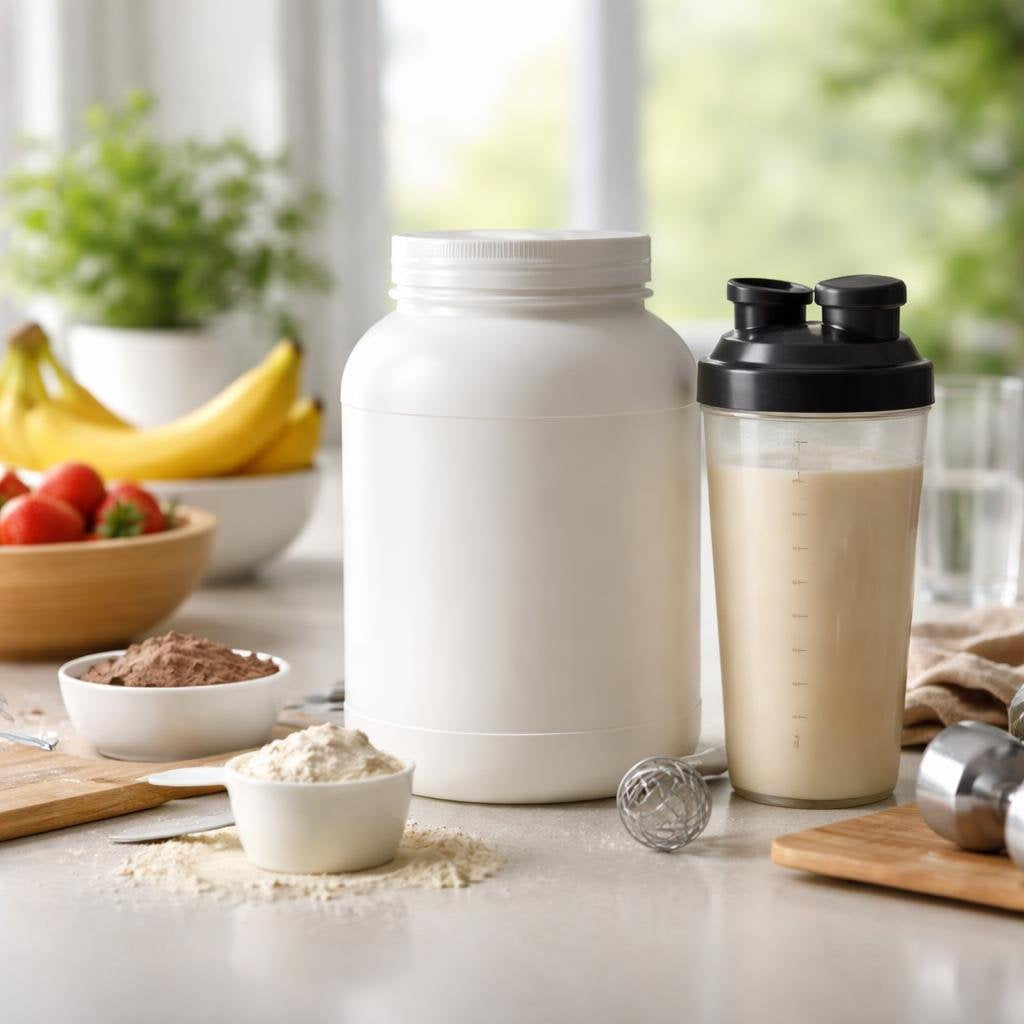 Sports nutrition protein powders, bars and drinks