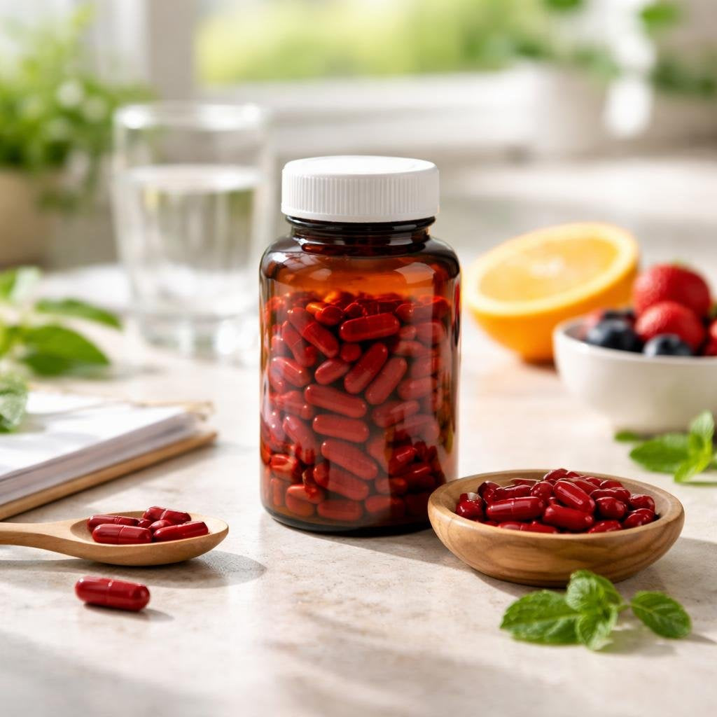 Vitamin B12 supplements in tablets, capsules and sublingual forms