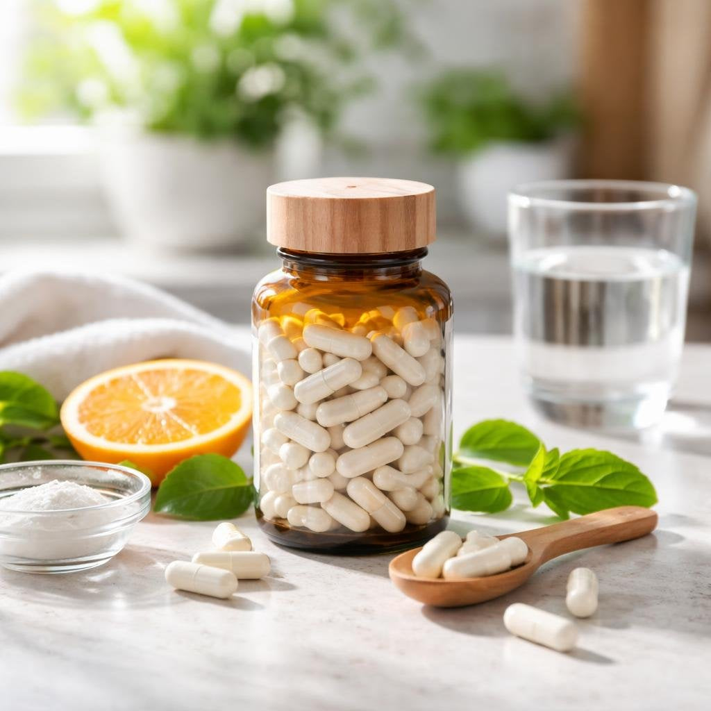 Vitamin B5 pantothenic acid supplement capsules collection