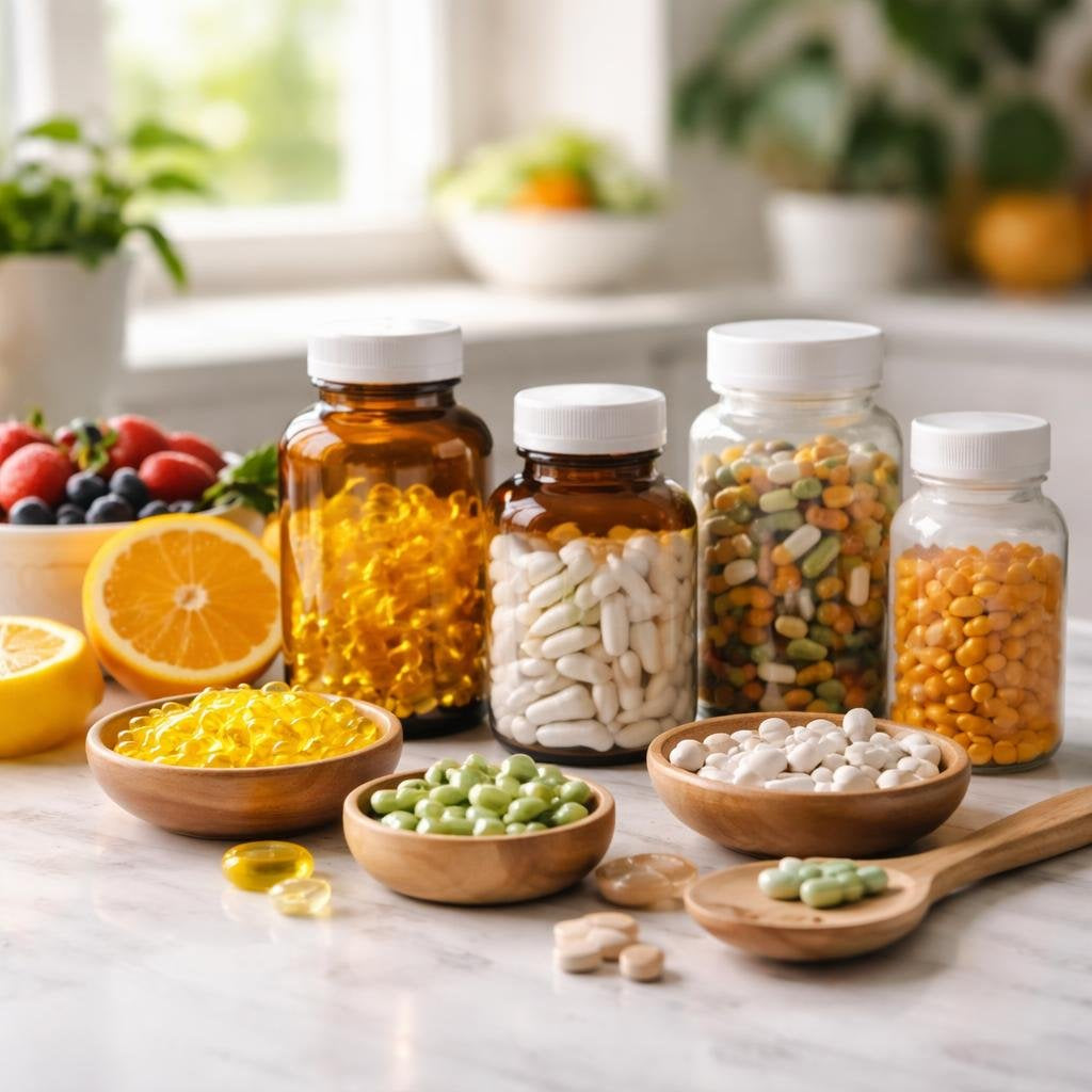 Vitamins and minerals supplements for everyday wellbeing
