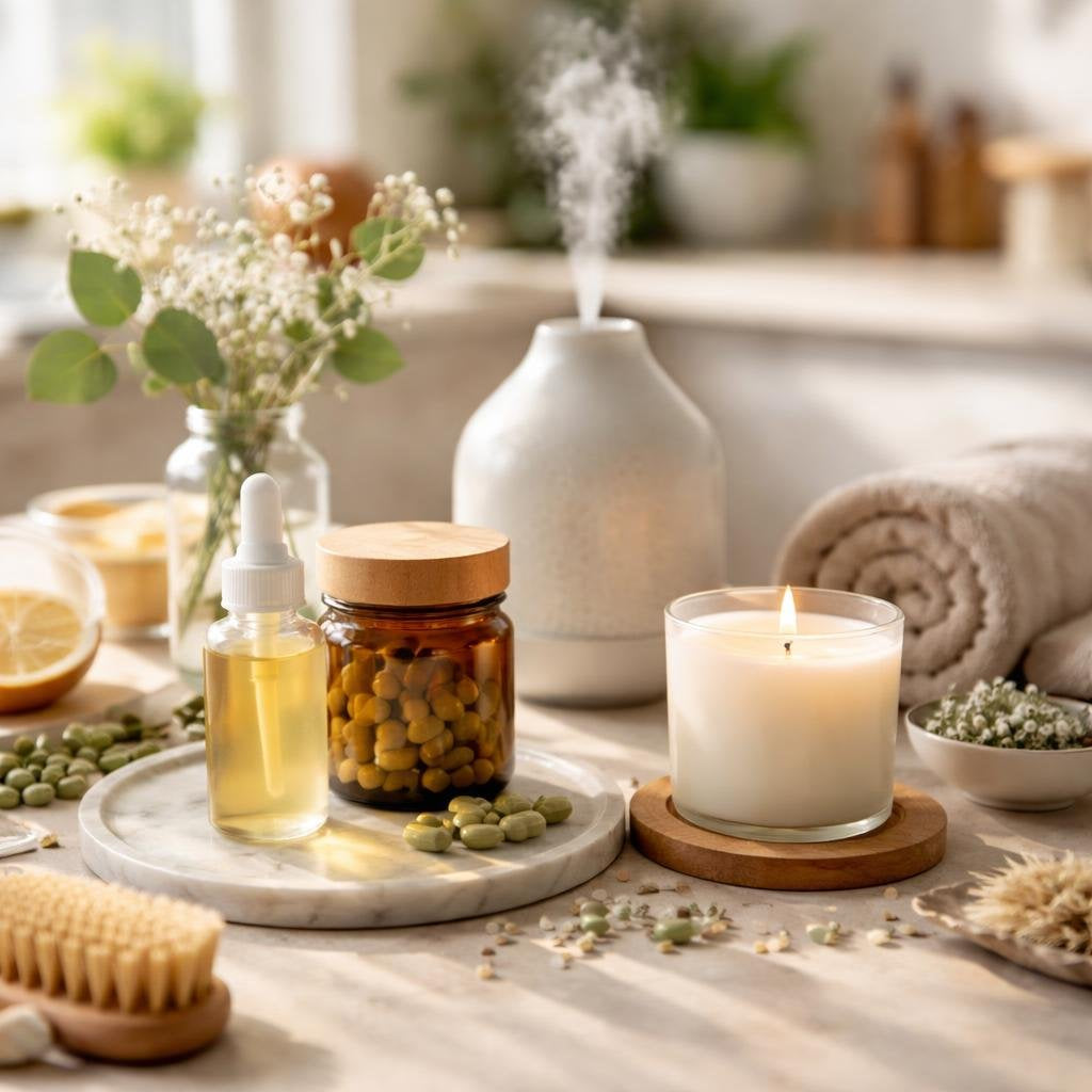 Wellness and relaxation essentials for calm evenings