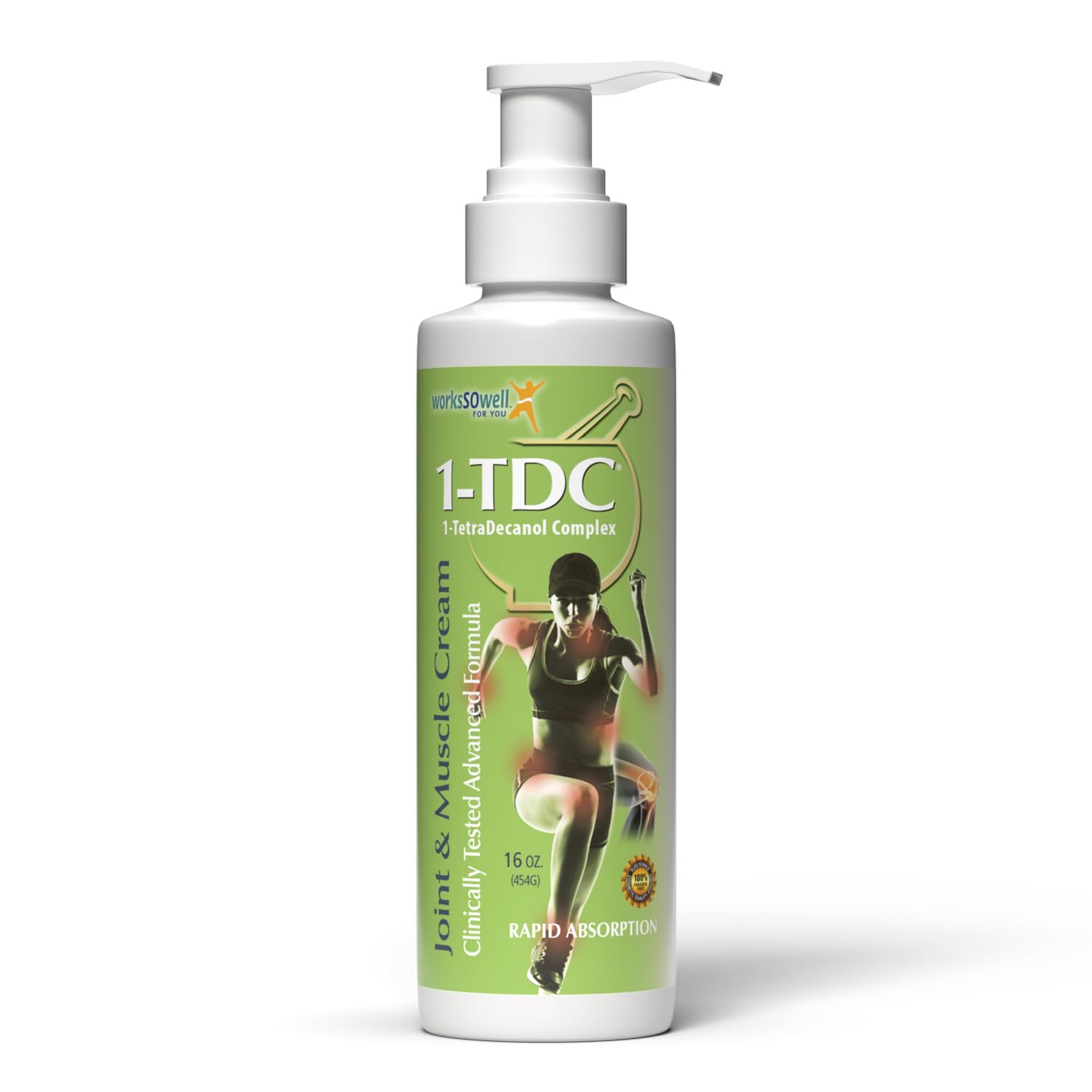 1-TDC Joint & Muscle Relief Cream bottle ready for fast, targeted relief