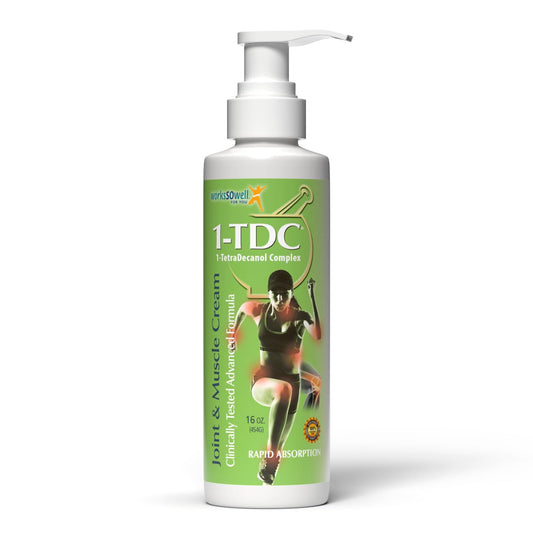 1-TDC Joint & Muscle Relief Cream bottle ready for fast, targeted relief