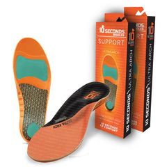 10 Seconds Ultra Arch Support insole with foam cushion for all-day comfort and stability