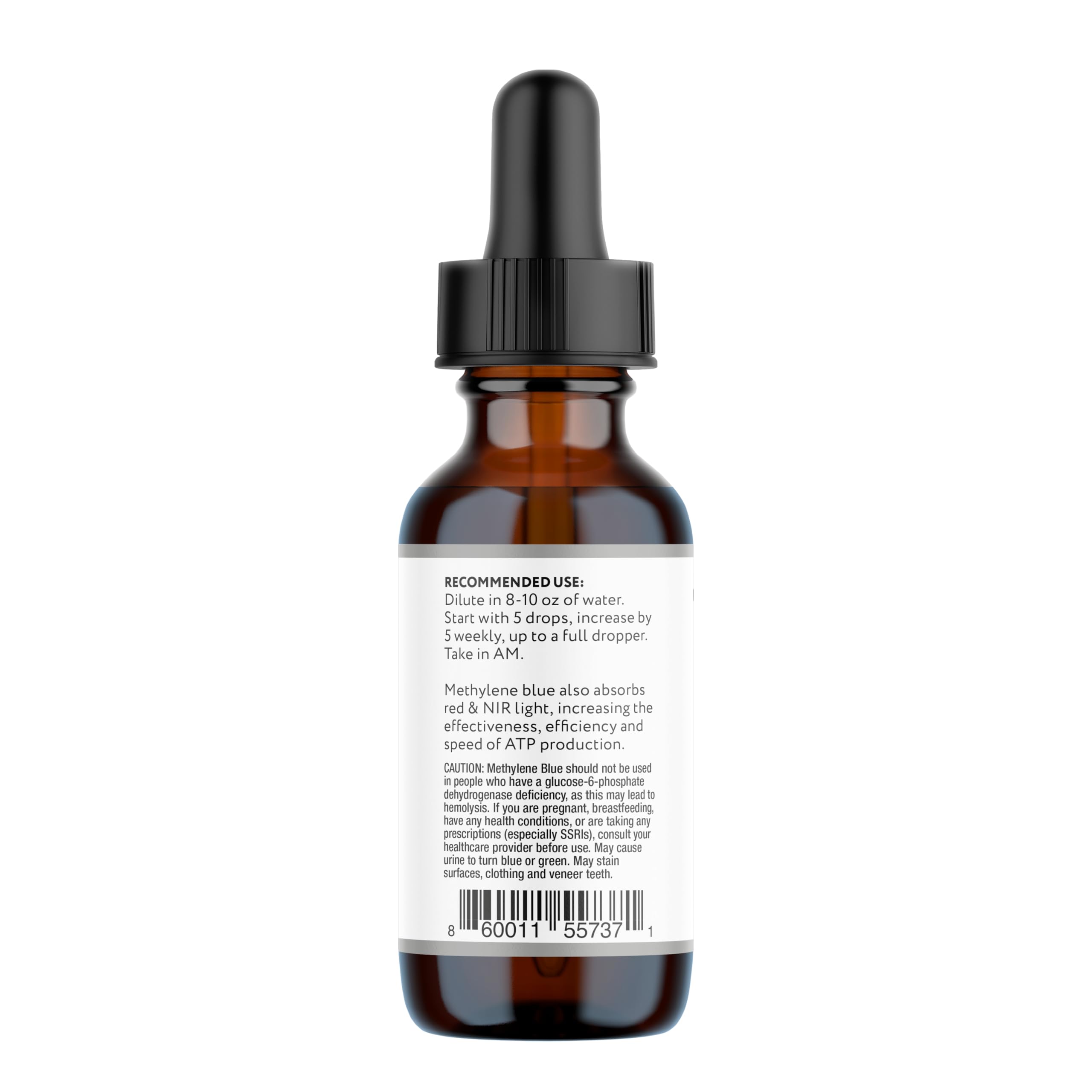 10X Health System Methylene Blue Drops dropper delivers daily focus support.