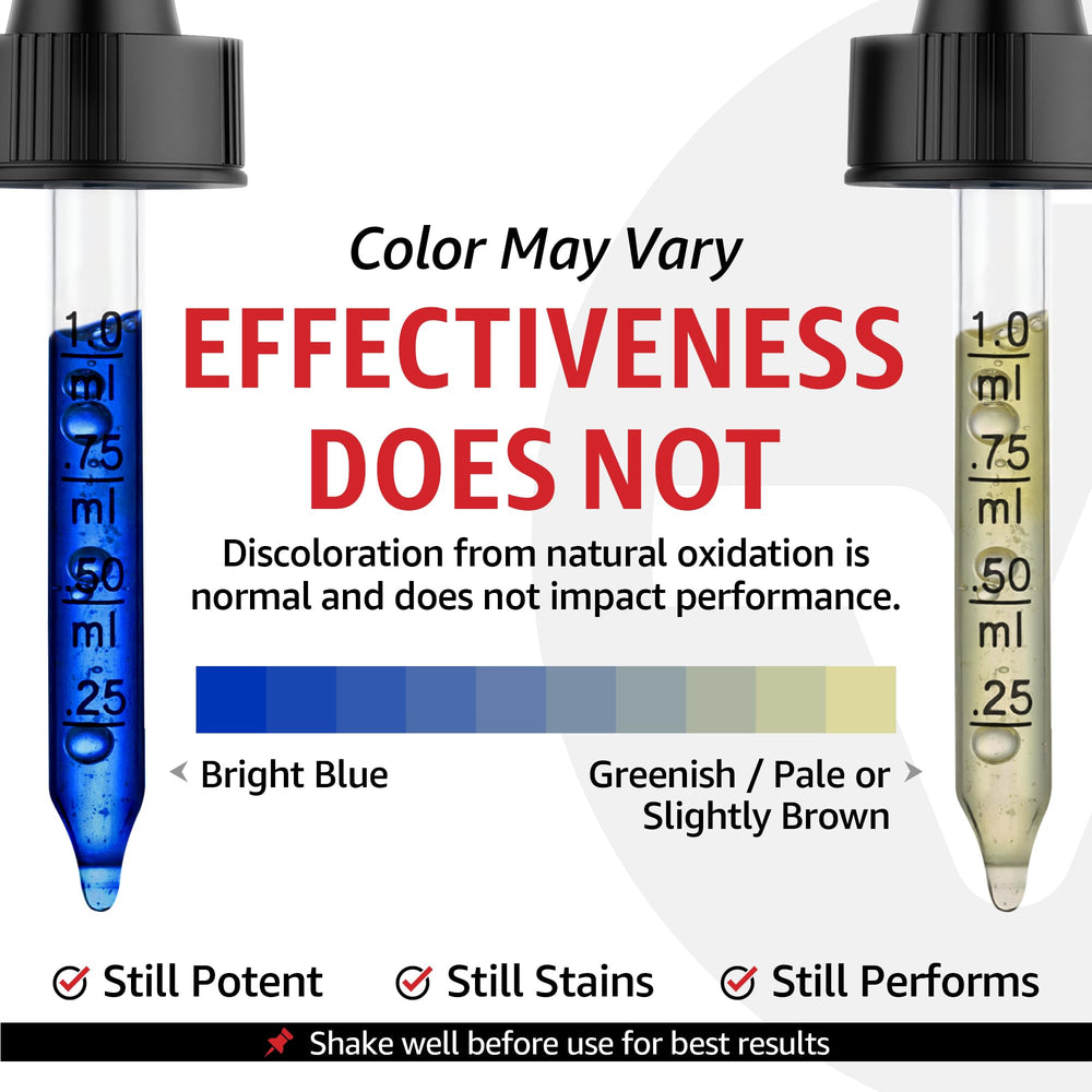 10X Health System Methylene Blue Drops dropper releases precise daily dose for focus.