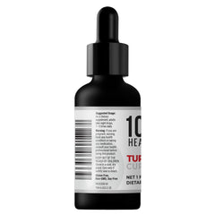 10X Health Turmeric Drops lab certificates badge supports trust and transparency
