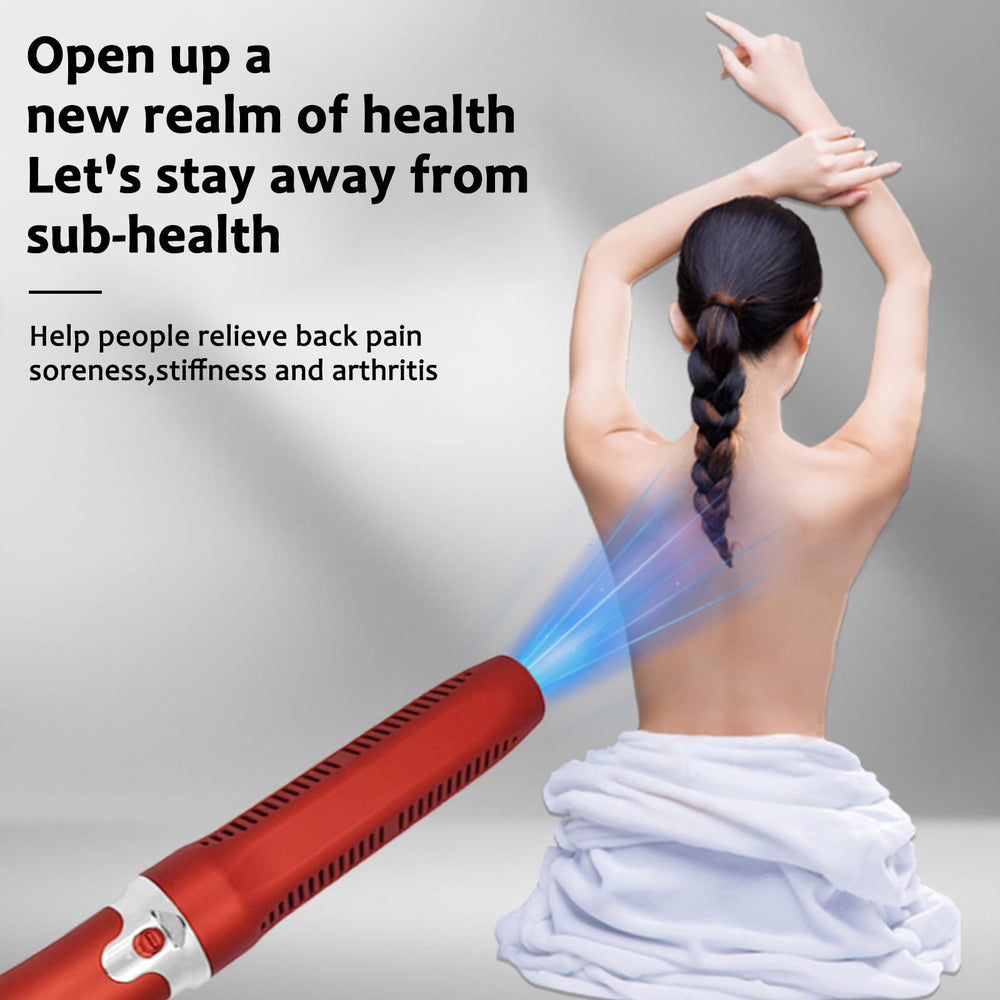 11.0 Terahertz Therapy Wand used with water for refreshing hydration.