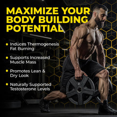 Athlete in training with 17-BOL Avry Labs for performance support