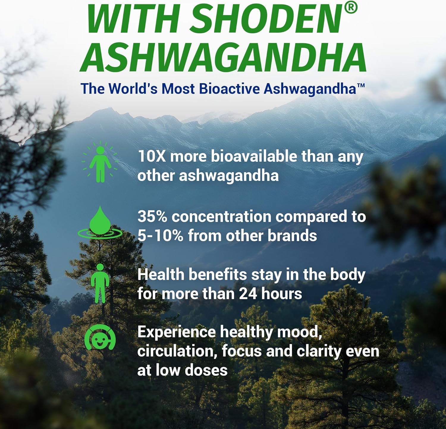 1 Body Ashwagandha Complex bottle with cup, ideal for evening relaxation