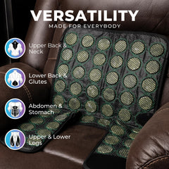 1Love Far Infrared Heating Pad jade stones enhance calm warmth and radiant heat effects