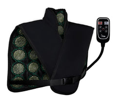 1Love Far Infrared Heating Pad remote control enables easy temperature and timer adjustments