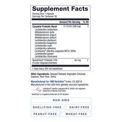 Multiple bottles in a home setup suggest family-friendly probiotic routine.