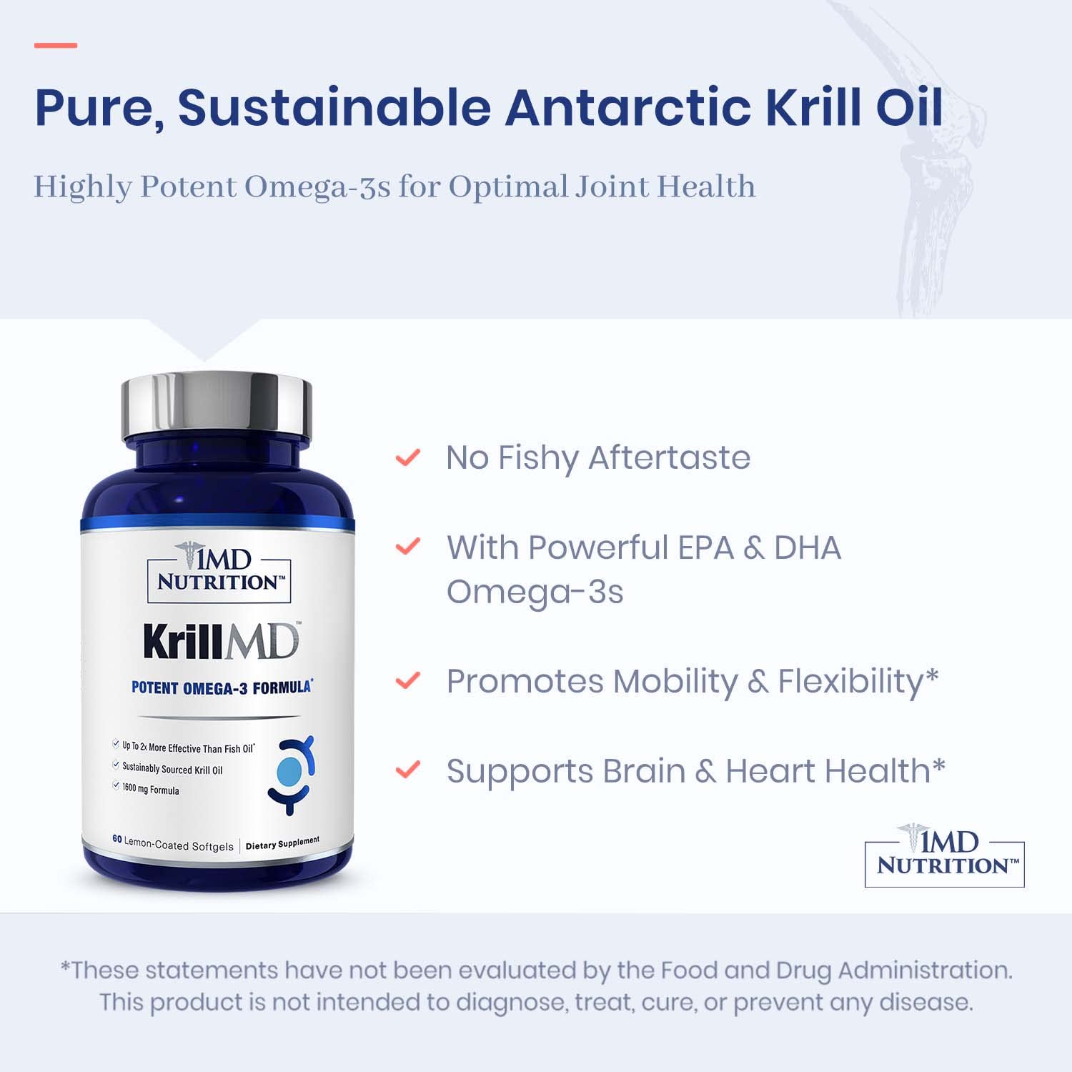 1MD KrillMD astaxanthin-rich formula provides antioxidant support