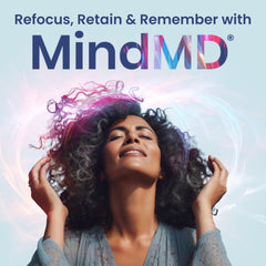 MindMD green tea extract feature closeup emphasizes antioxidant content