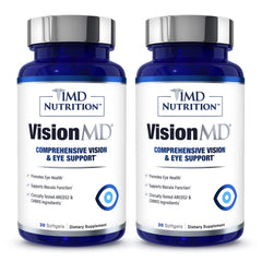 VisionMD Carmis bottle by 1MD Nutrition for daily eye support and clarity