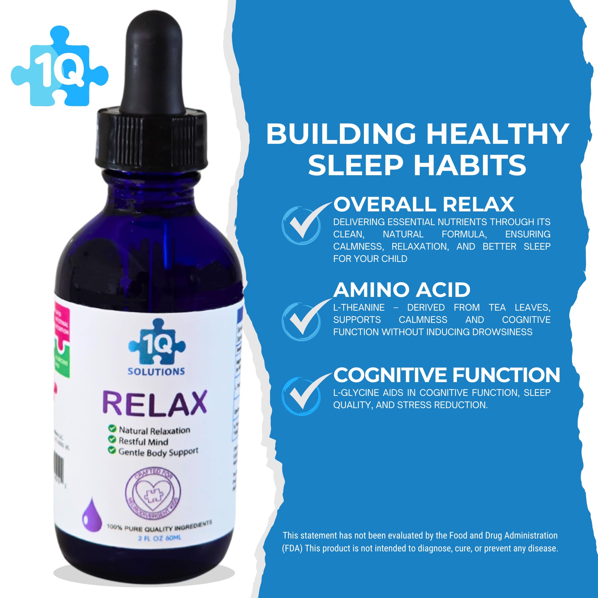 1Q Solutions Kit micellar technology label signaling faster absorption.