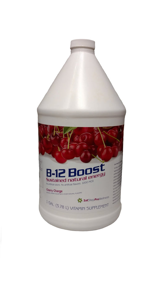 1st Step for Energy B-12 Cherry bottle for daily energy support