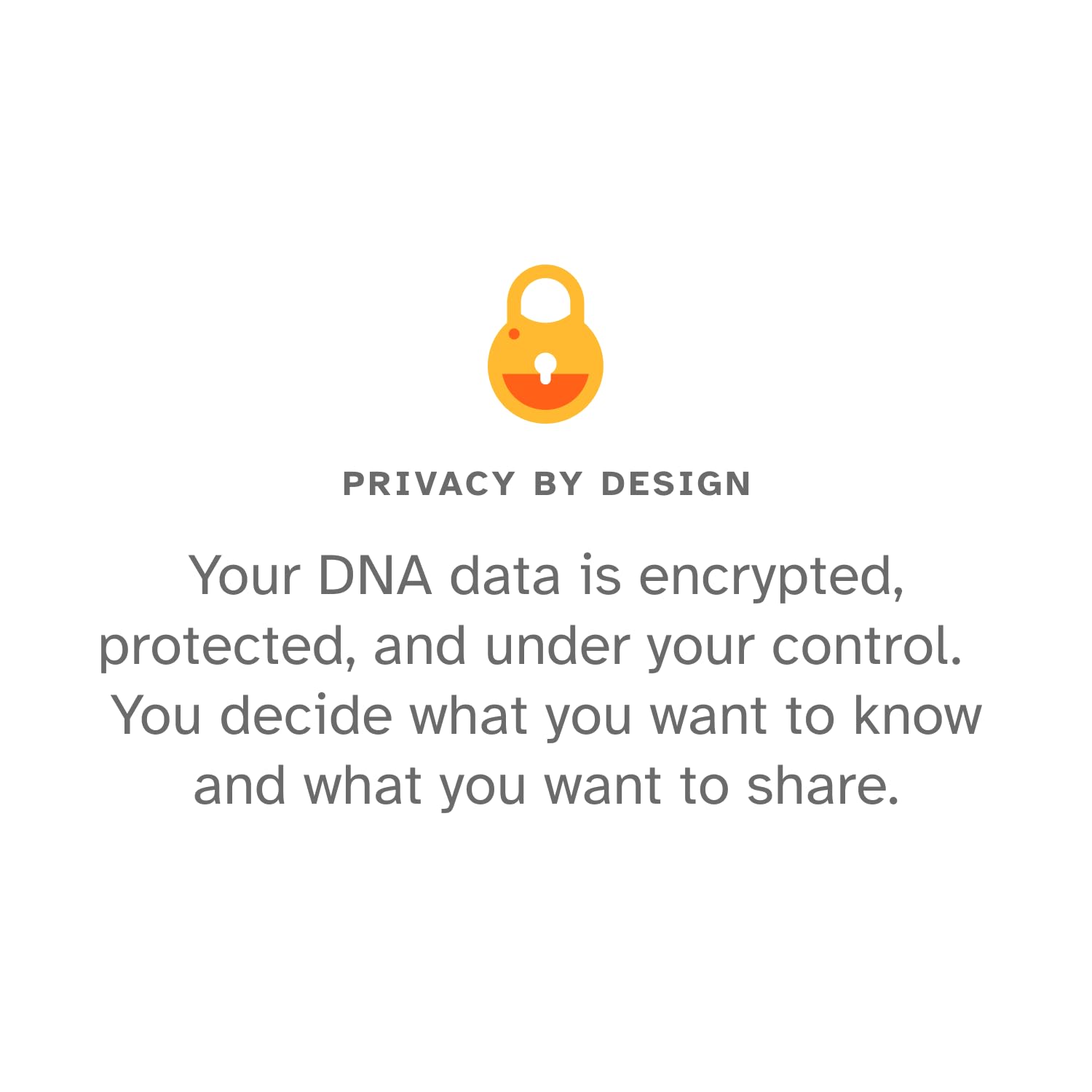 23andMe return prepaid mailbox for easy sample submission.