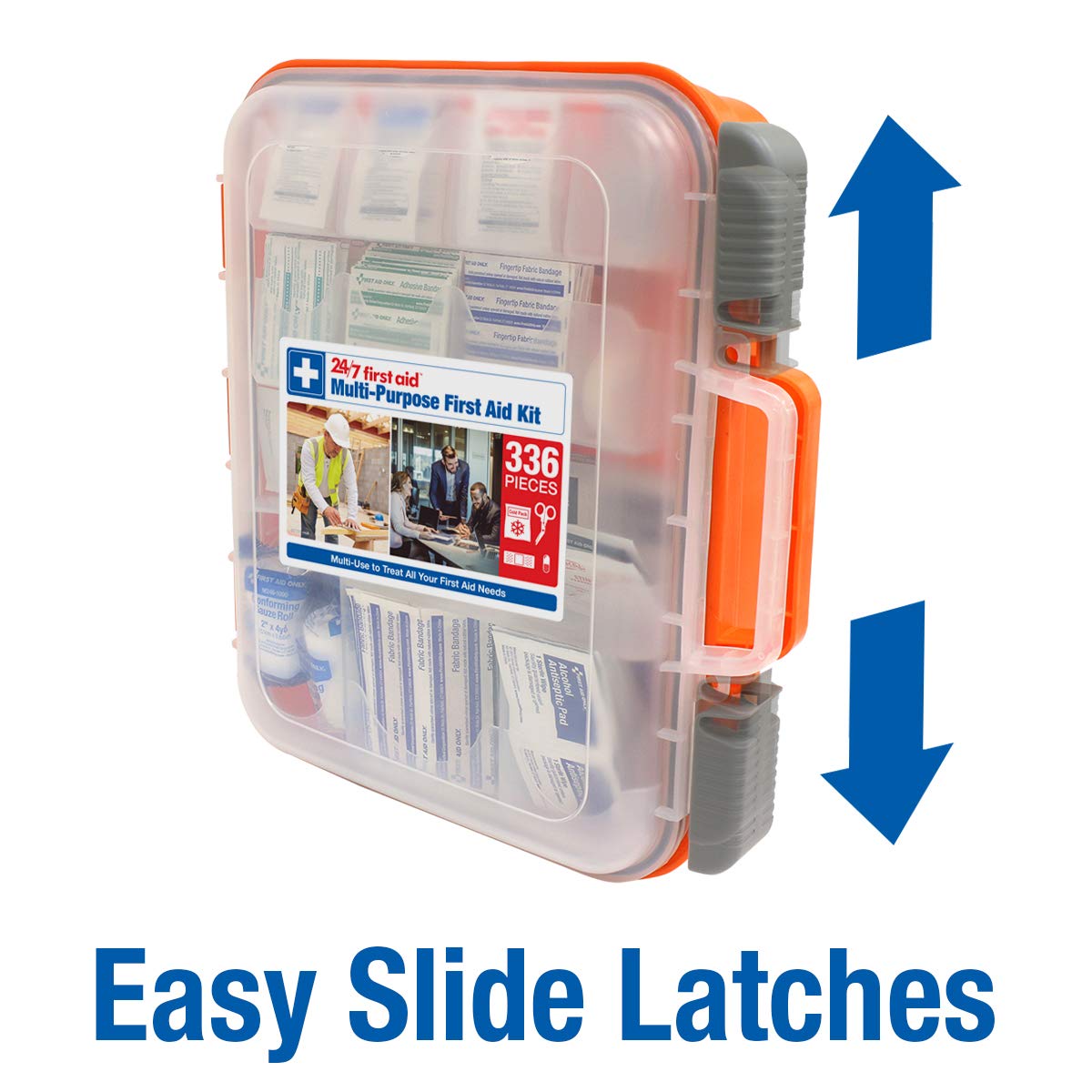 24/7 First Aid kit wall-mount ready for centralized safety at work