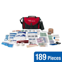Bag side pocket of 24/7 First Aid Coaches Kit for quick access